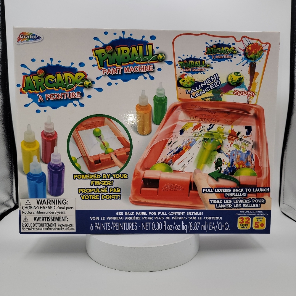 Pinball Paint Machine by Grafix - Vibrant Creative Toy